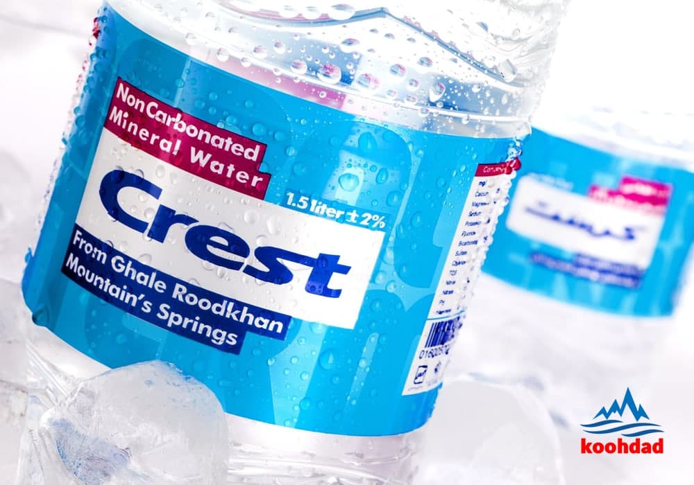 آب بسته بندی شده crest